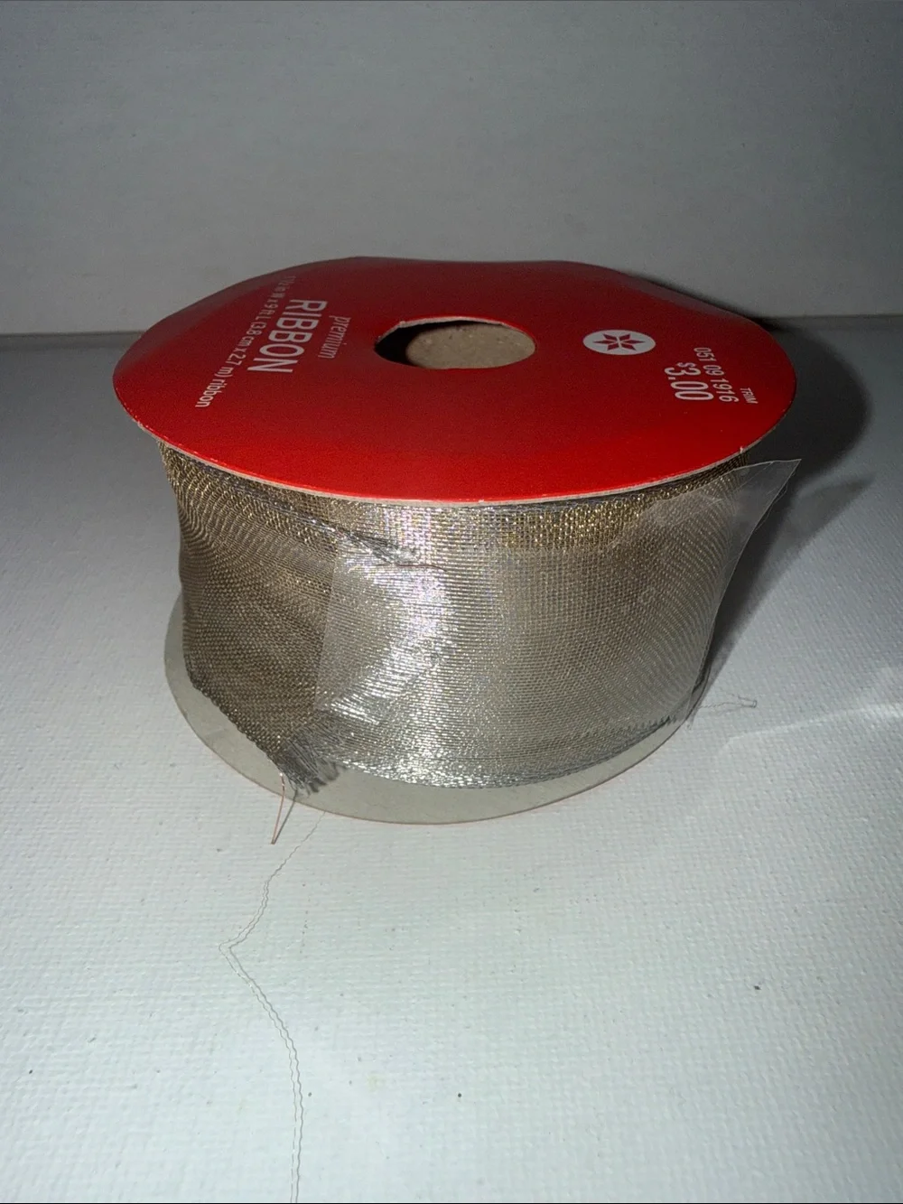 Premium Metallic Silver Ribbon - 1.5